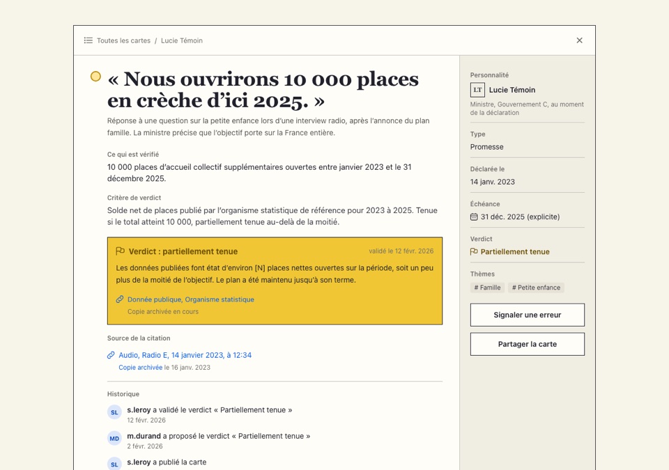 Capture 3 de Parole tenue