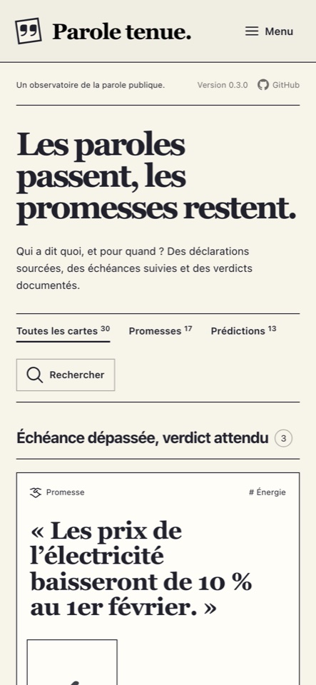 Capture 5 de Parole tenue